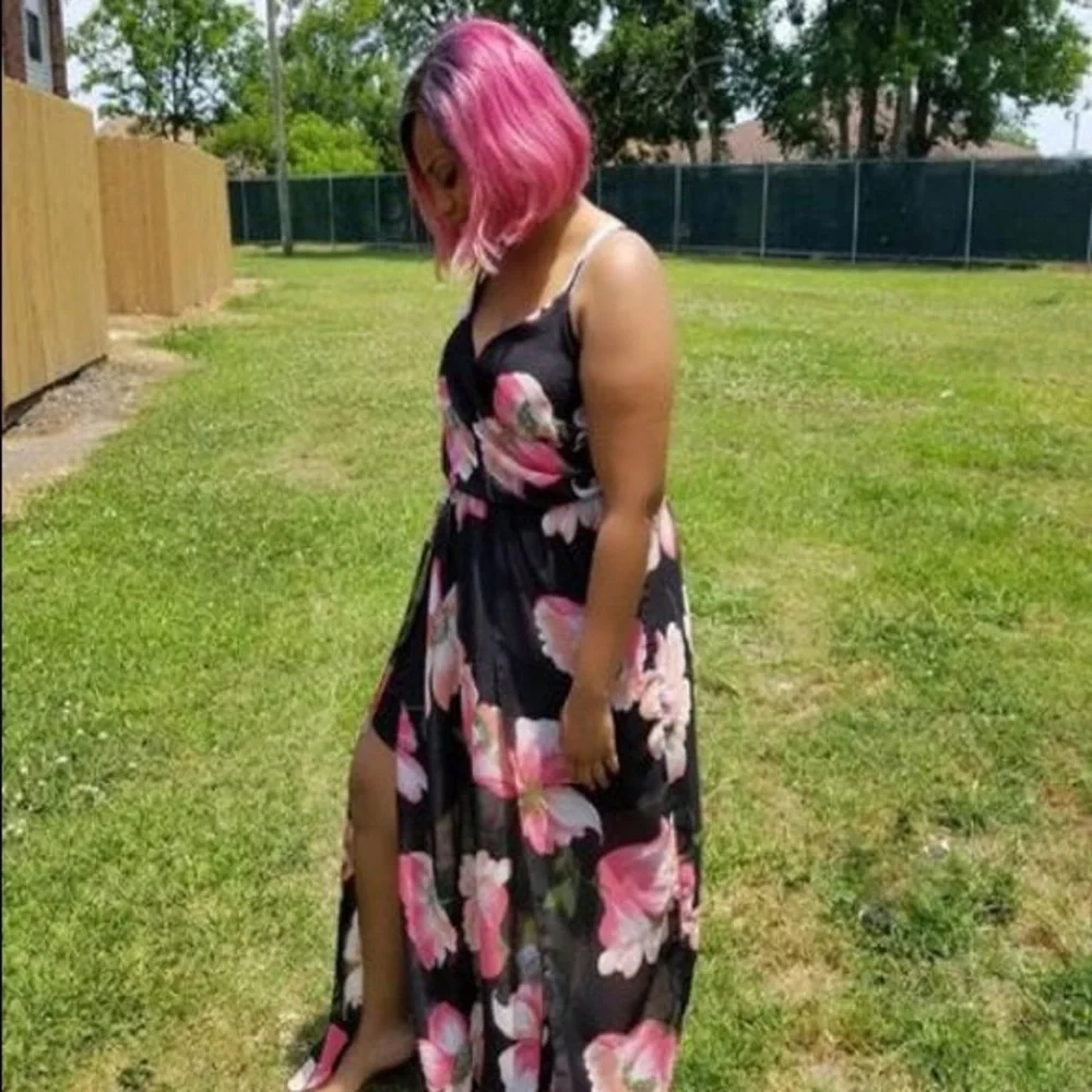 Plus Size Maxi Dress - Picture 3 of 3